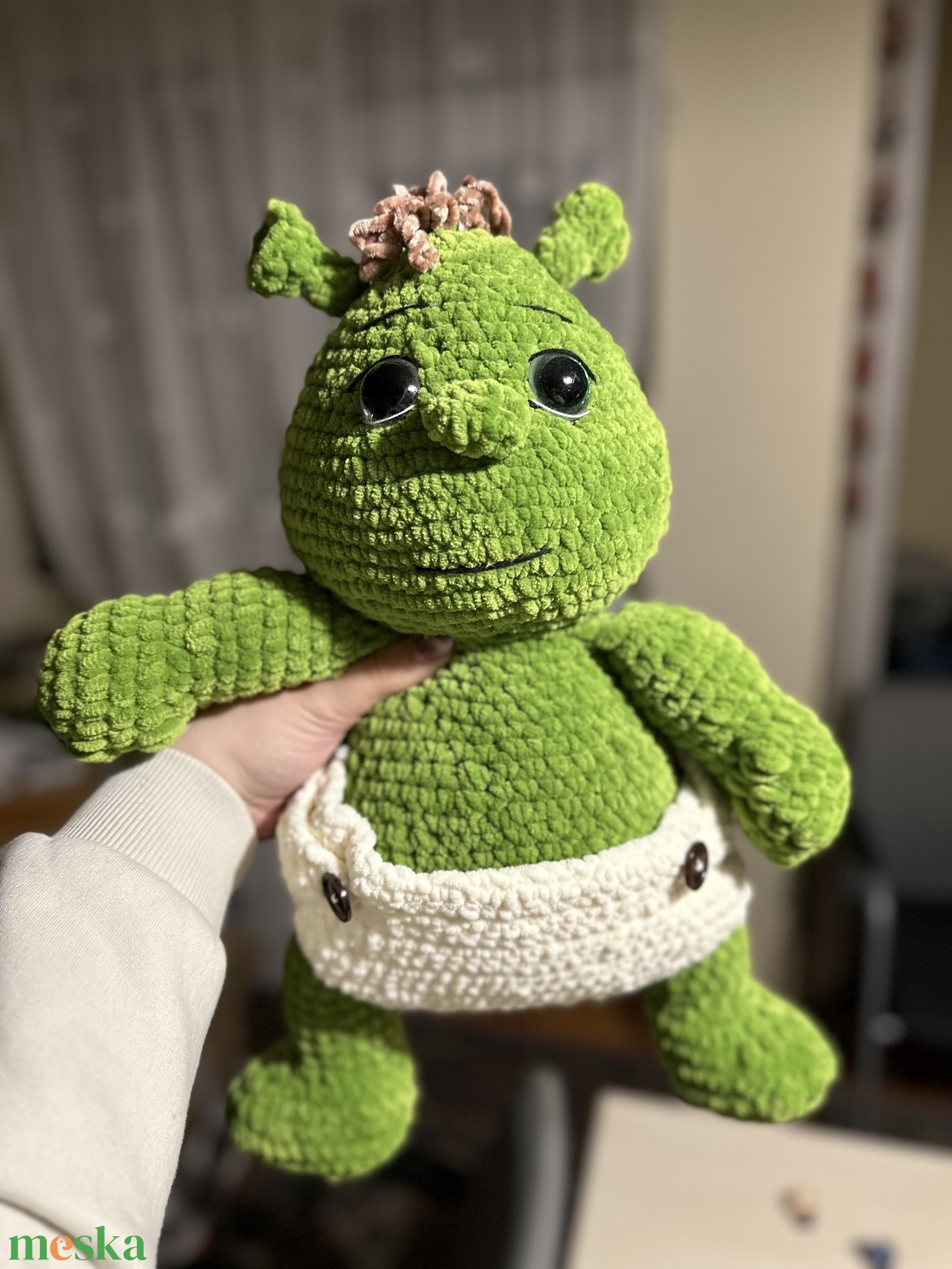 Óriás ogre baby - játék & sport - plüssállat & játékfigura - más figura - Meska.hu