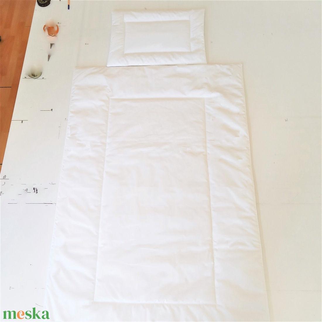Puha Gyerekpaplan lapospárnával 90 x 140 - játék & sport - ovis felszerelés - ovis ágynemű - Meska.hu