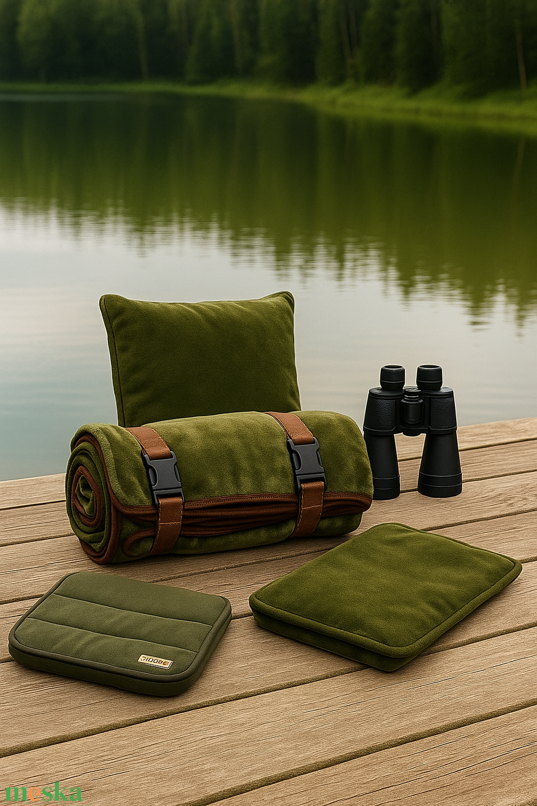 vadász vízálló Fleece lespárna 35 x 45 - játék & sport - sport és kikapcsolódás - vadászat - Meska.hu