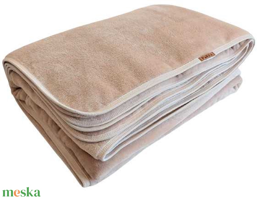 Dupla meleg  vastag takaró drapp  - otthon & életmód - lakástextil - felnőtt takaró, pléd - Meska.hu