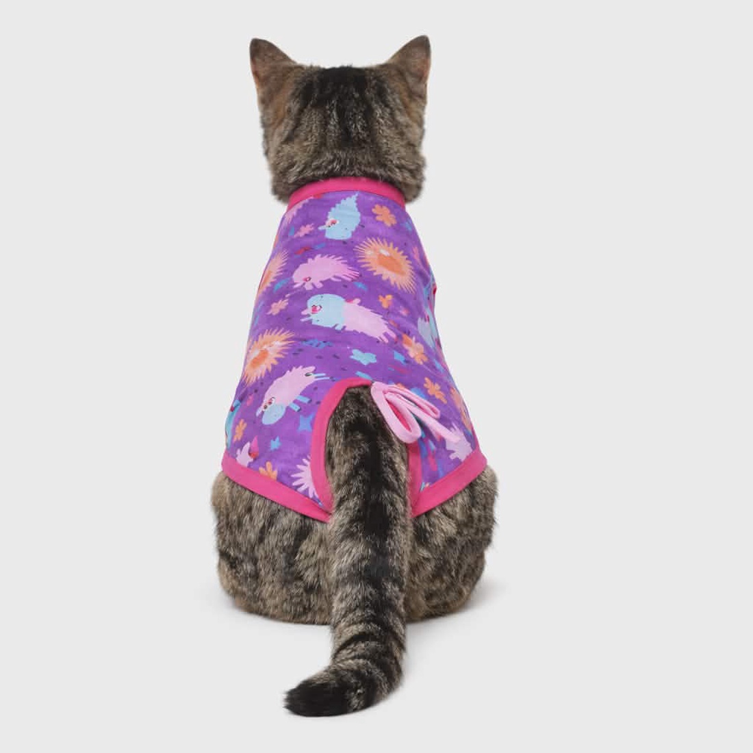 Macska műtét utáni ruha ivartalanítás után � kényelmes gyógyruha gallér helyett - otthon & életmód - kisállatoknak - macska ruha - Meska.hu