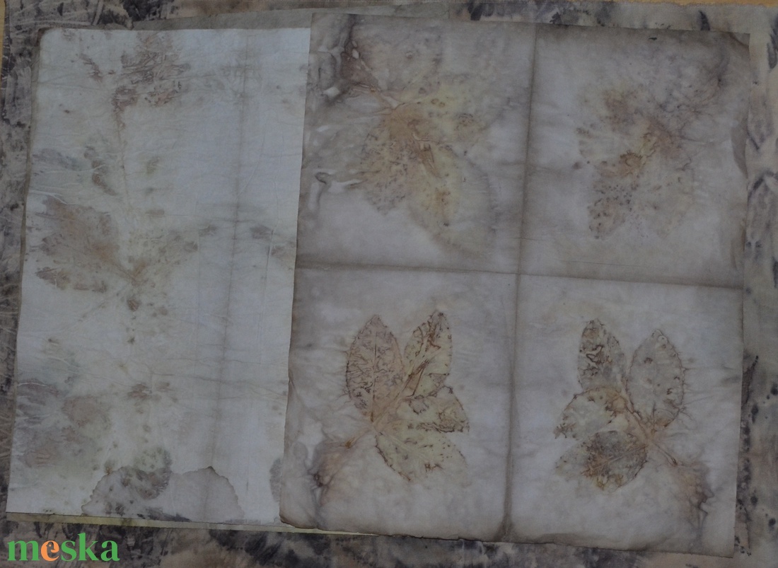 ecoprint technikával készített papír - otthon & életmód - dekoráció - kép & falikép - kép & falikép - Meska.hu ecoprint technikával készített papír - otthon & életmód - dekoráció - kép & falikép - kép & falikép - Meska.hu
