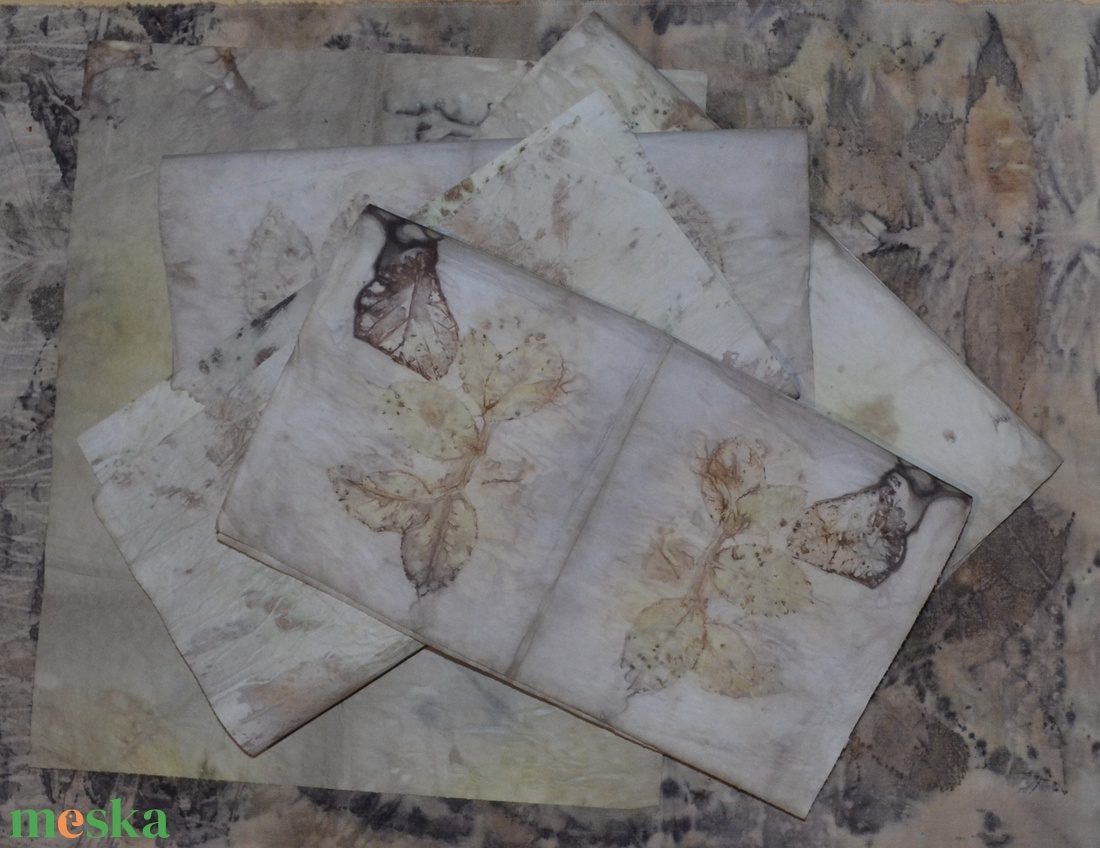 ecoprint technikával készített papír - otthon & életmód - dekoráció - kép & falikép - kép & falikép - Meska.hu ecoprint technikával készített papír - otthon & életmód - dekoráció - kép & falikép - kép & falikép - Meska.hu