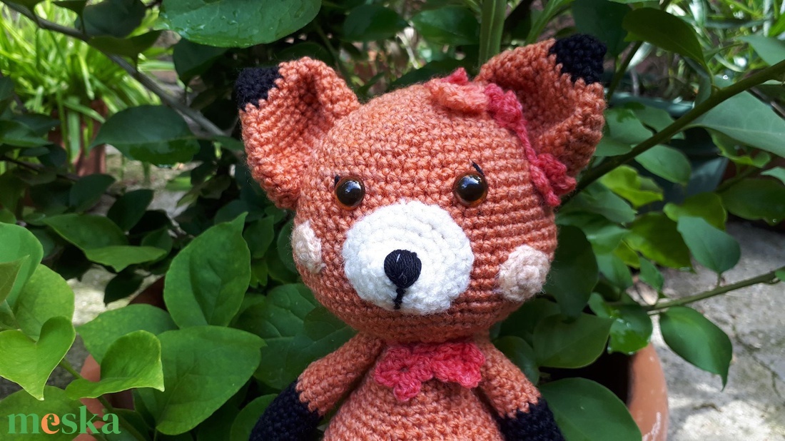 róka amigurumi technikával - játék & sport - plüssállat & játékfigura - róka - Meska.hu róka amigurumi technikával - játék & sport - plüssállat & játékfigura - róka - Meska.hu