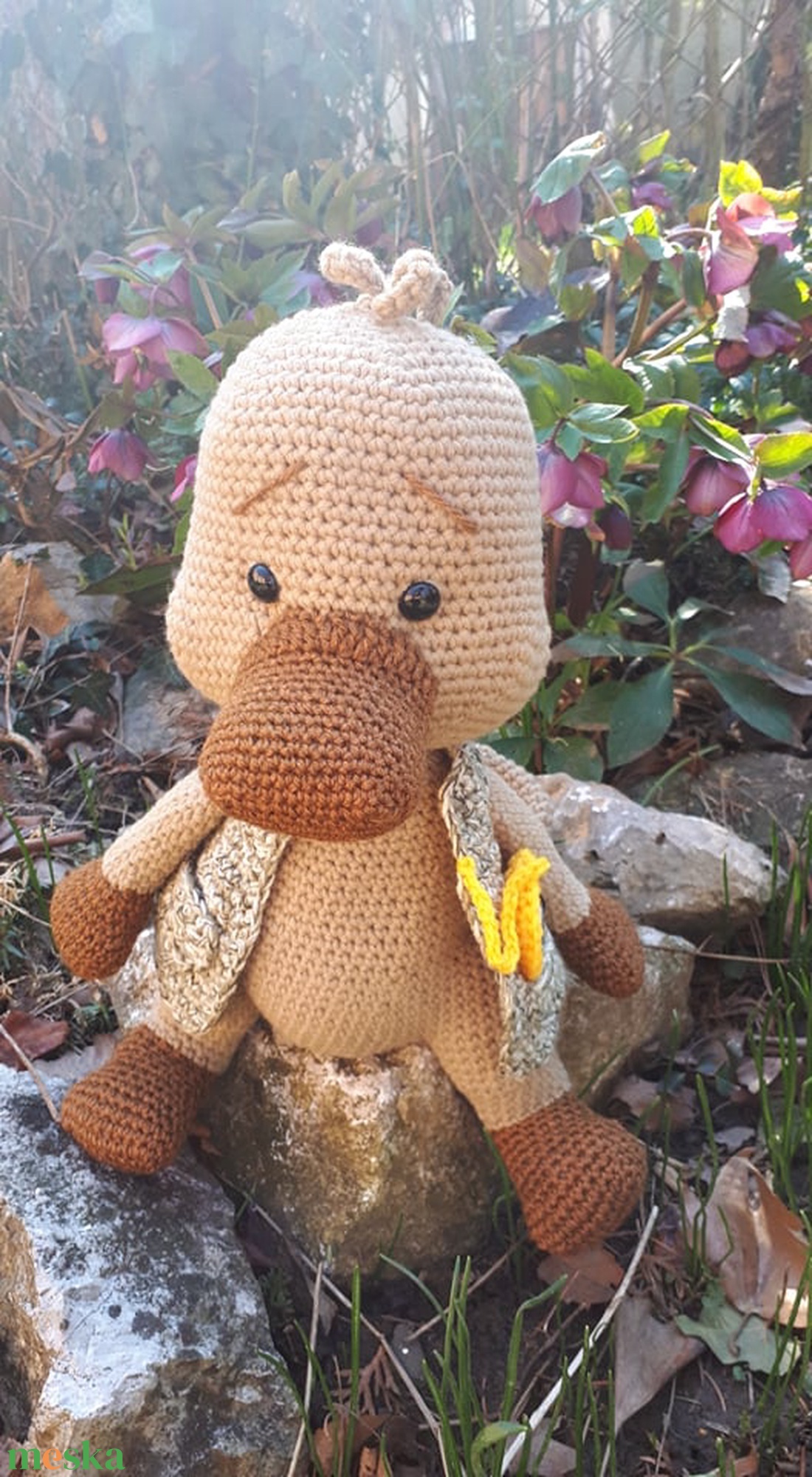 Kacsacsőrű emlős amigurumi technikával - játék & sport - plüssállat & játékfigura - Meska.hu Kacsacsőrű emlős amigurumi technikával - játék & sport - plüssállat & játékfigura - Meska.hu
