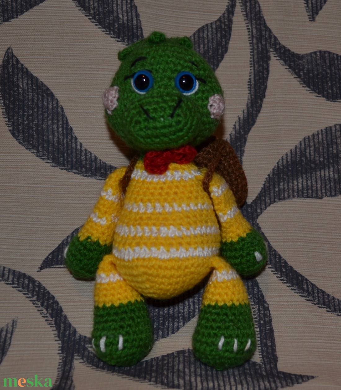 Kis teknős amigurumi technikával - játék & sport - plüssállat & játékfigura - béka - Meska.hu Kis teknős amigurumi technikával - játék & sport - plüssállat & játékfigura - béka - Meska.hu