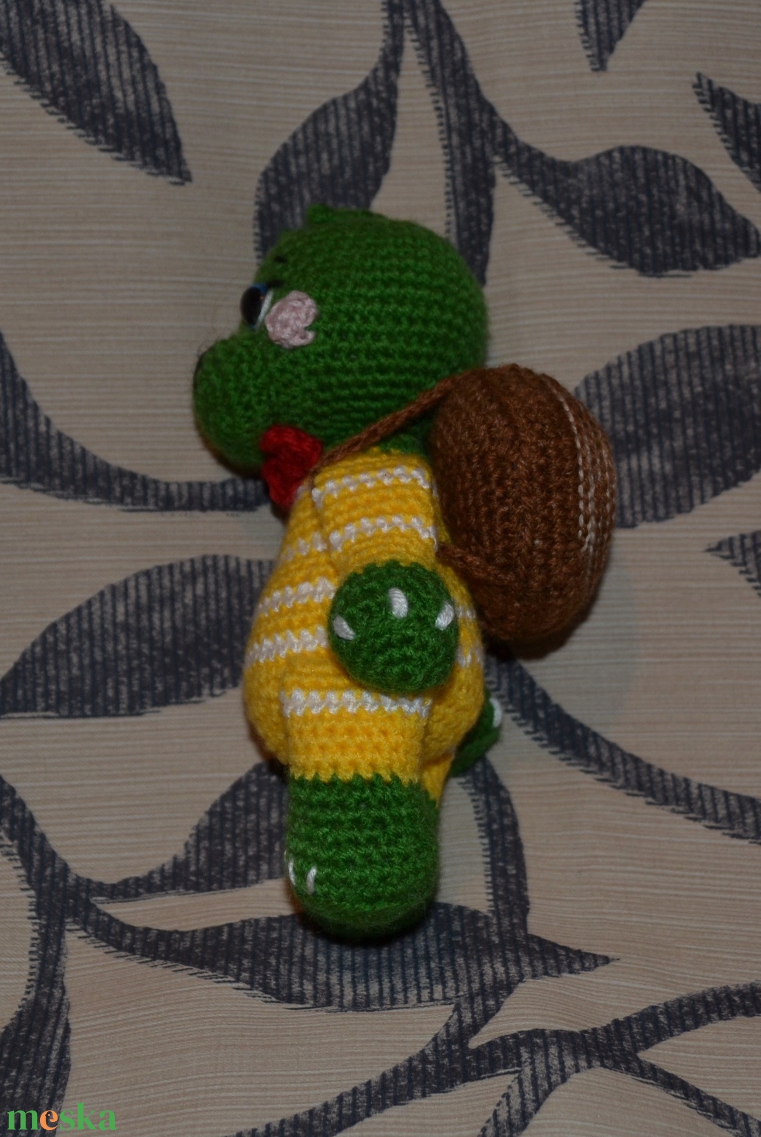 Kis teknős amigurumi technikával - játék & sport - plüssállat & játékfigura - béka - Meska.hu Kis teknős amigurumi technikával - játék & sport - plüssállat & játékfigura - béka - Meska.hu