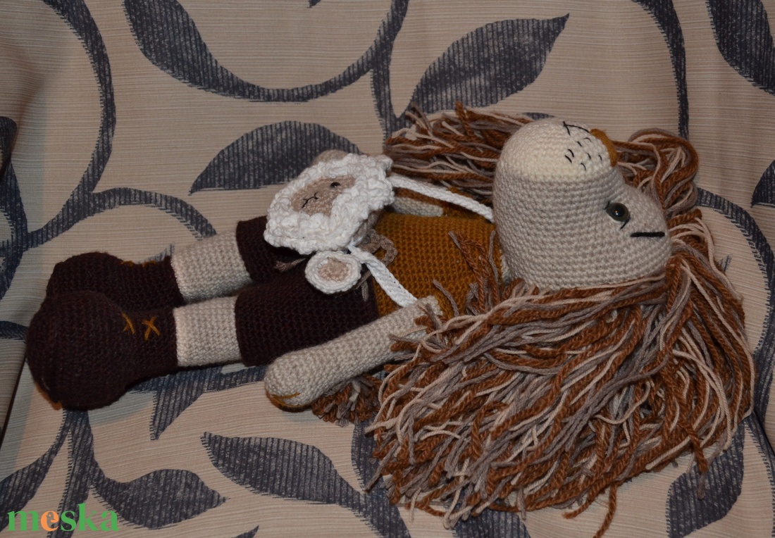 Oroszlán amigurumi technikával - játék & sport - plüssállat & játékfigura - más figura - Meska.hu Oroszlán amigurumi technikával - játék & sport - plüssállat & játékfigura - más figura - Meska.hu