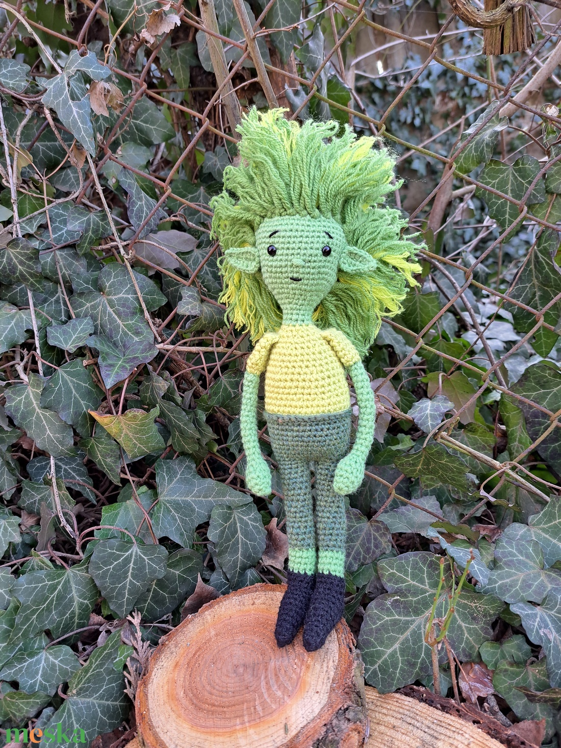 Füttyös  Vilkó-és Lile amigurumi technikával (Az ár 1 db termékre vonatkozik) - játék & sport - baba & babaház - baba - Meska.hu