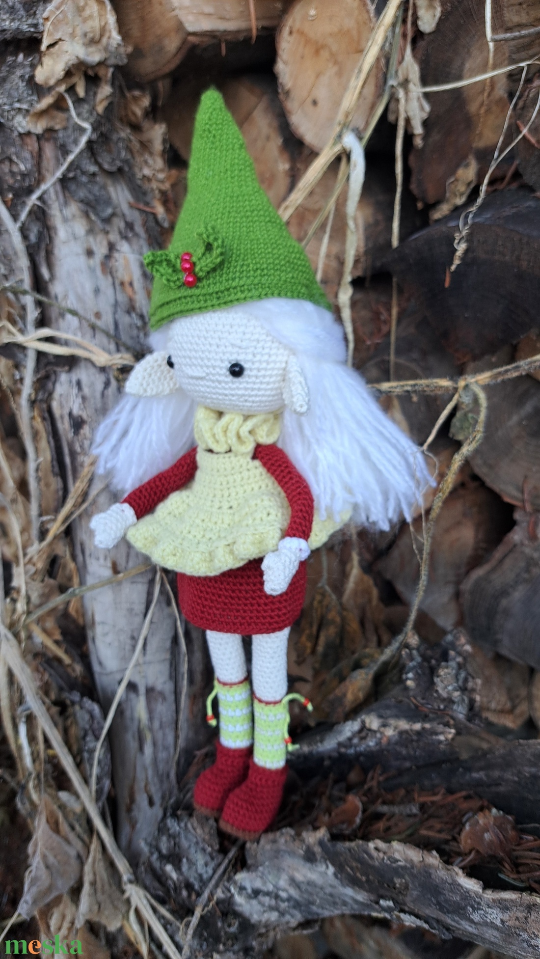 Manólány amigurumi technikával - játék & sport - plüssállat & játékfigura - róka - Meska.hu Manólány amigurumi technikával - játék & sport - plüssállat & játékfigura - róka - Meska.hu