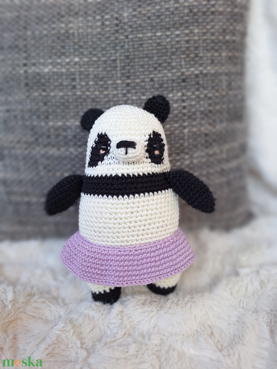 Horgolt panda - játék & sport - plüssállat & játékfigura - más figura - Meska.hu Horgolt panda - játék & sport - plüssállat & játékfigura - más figura - Meska.hu
