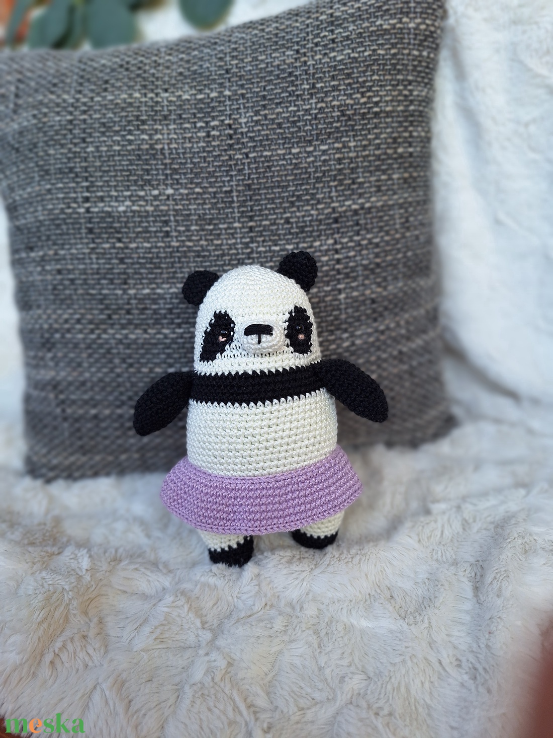 Horgolt panda - játék & sport - plüssállat & játékfigura - más figura - Meska.hu Horgolt panda - játék & sport - plüssállat & játékfigura - más figura - Meska.hu