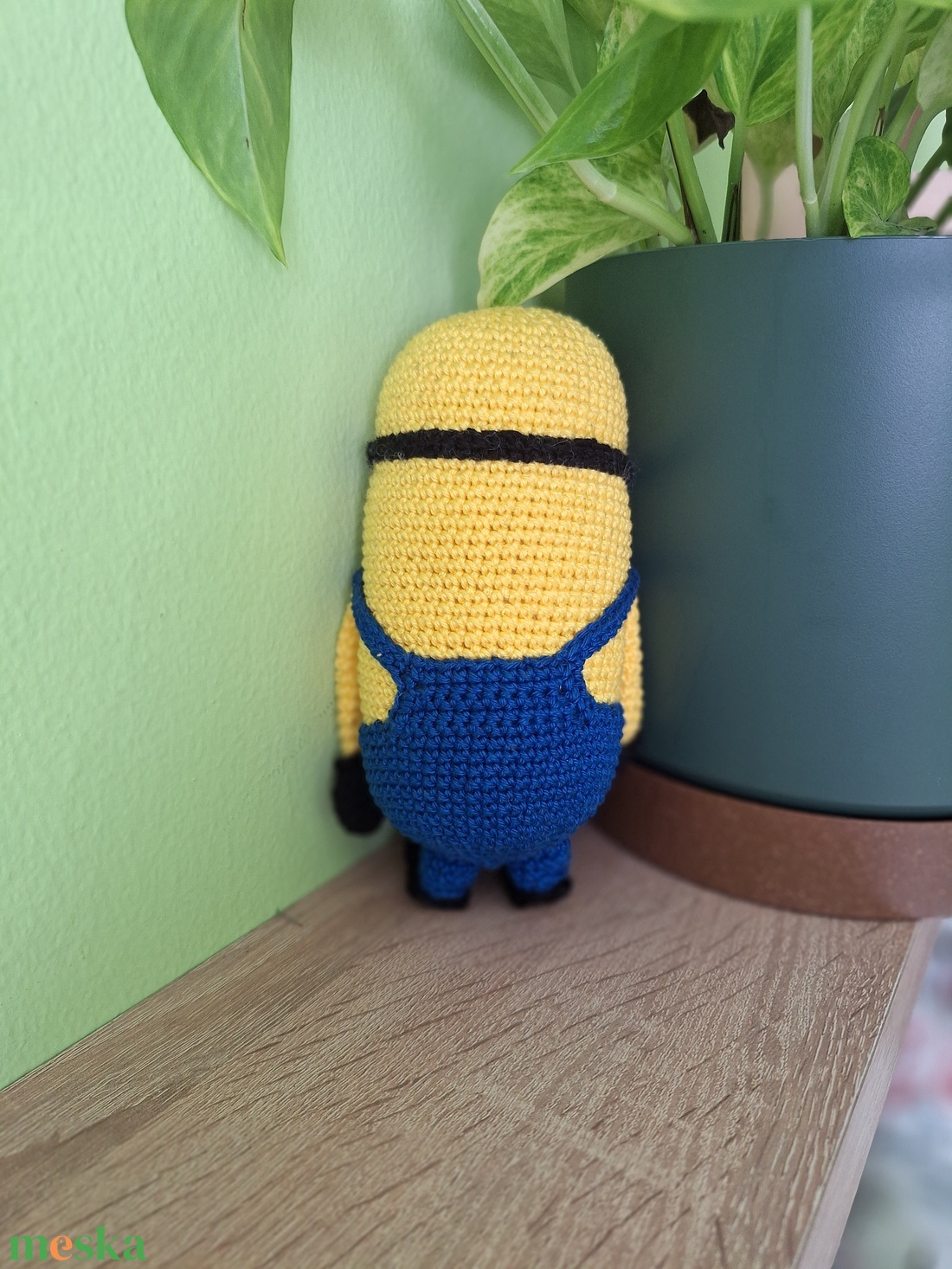 Horgolt minion - játék & sport - plüssállat & játékfigura - más figura - Meska.hu Horgolt minion - játék & sport - plüssállat & játékfigura - más figura - Meska.hu
