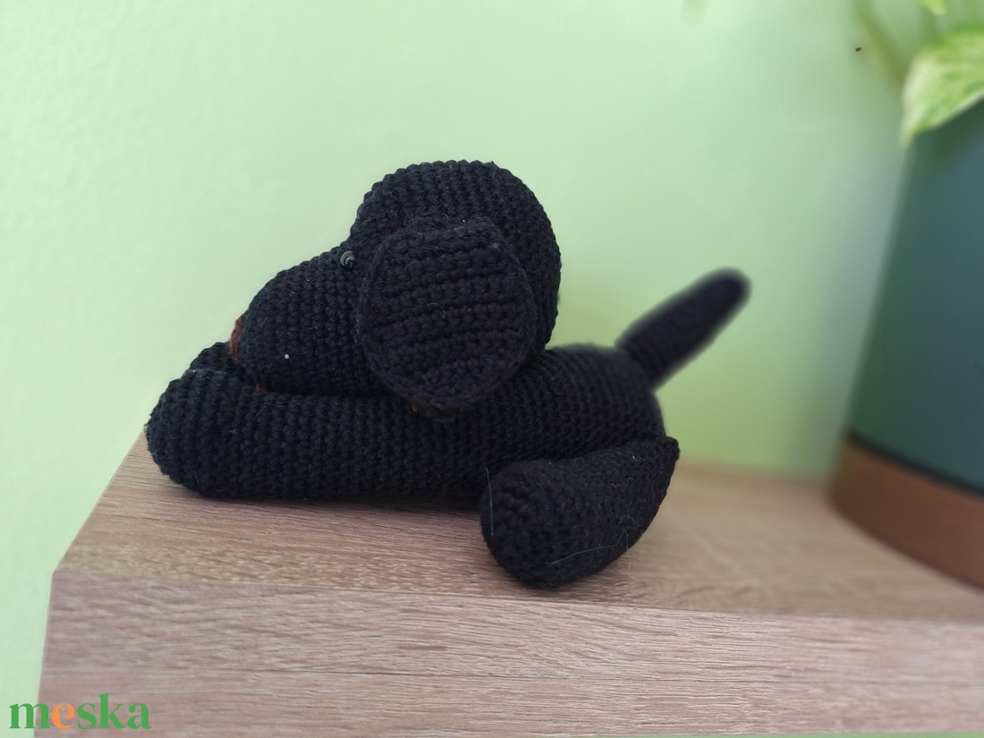 Horgolt kutya - játék & sport - plüssállat & játékfigura - más figura - Meska.hu Horgolt kutya - játék & sport - plüssállat & játékfigura - más figura - Meska.hu