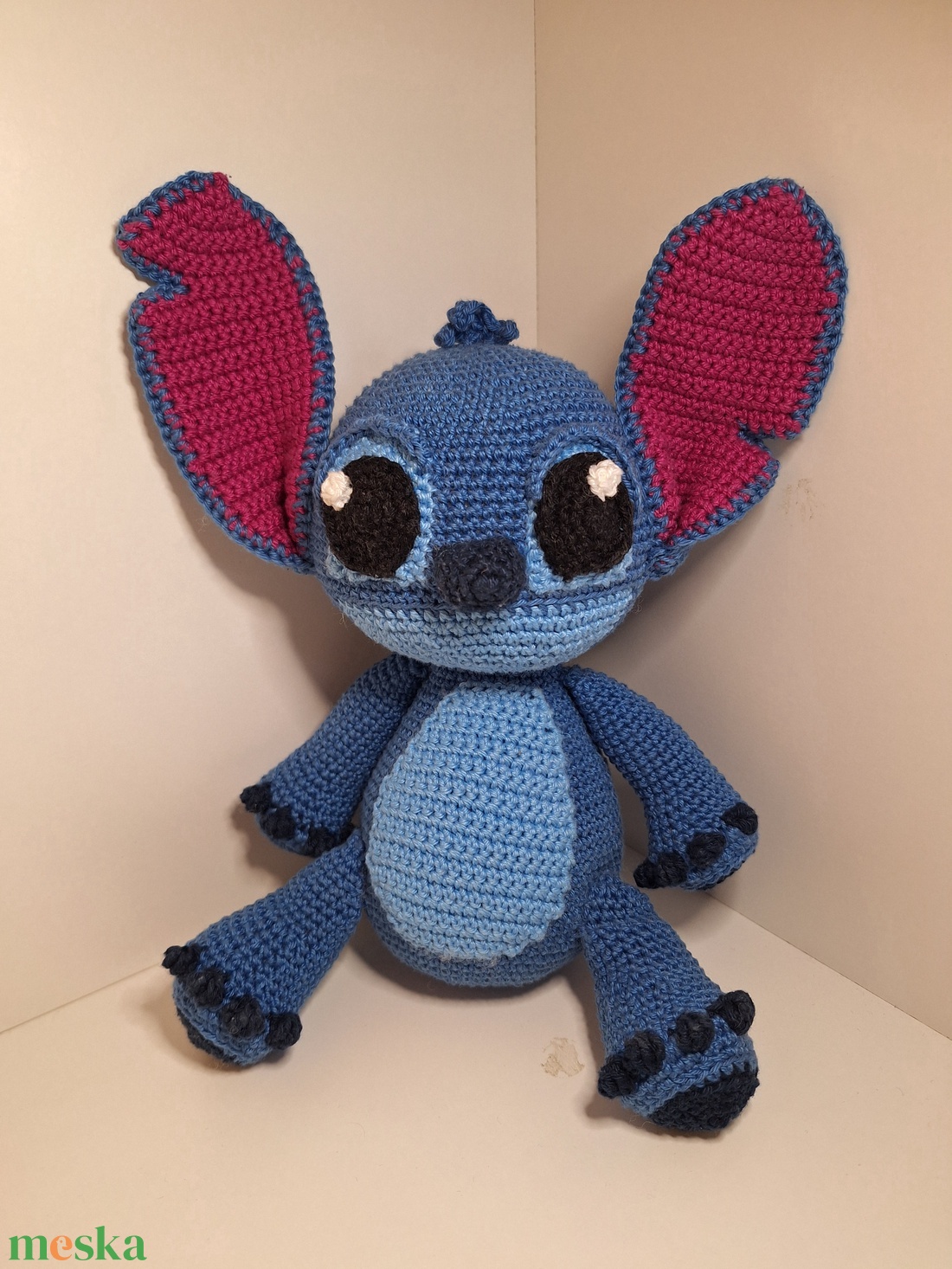 Horgolt Stitch - játék & sport - plüssállat & játékfigura - más figura - Meska.hu Horgolt Stitch - játék & sport - plüssállat & játékfigura - más figura - Meska.hu