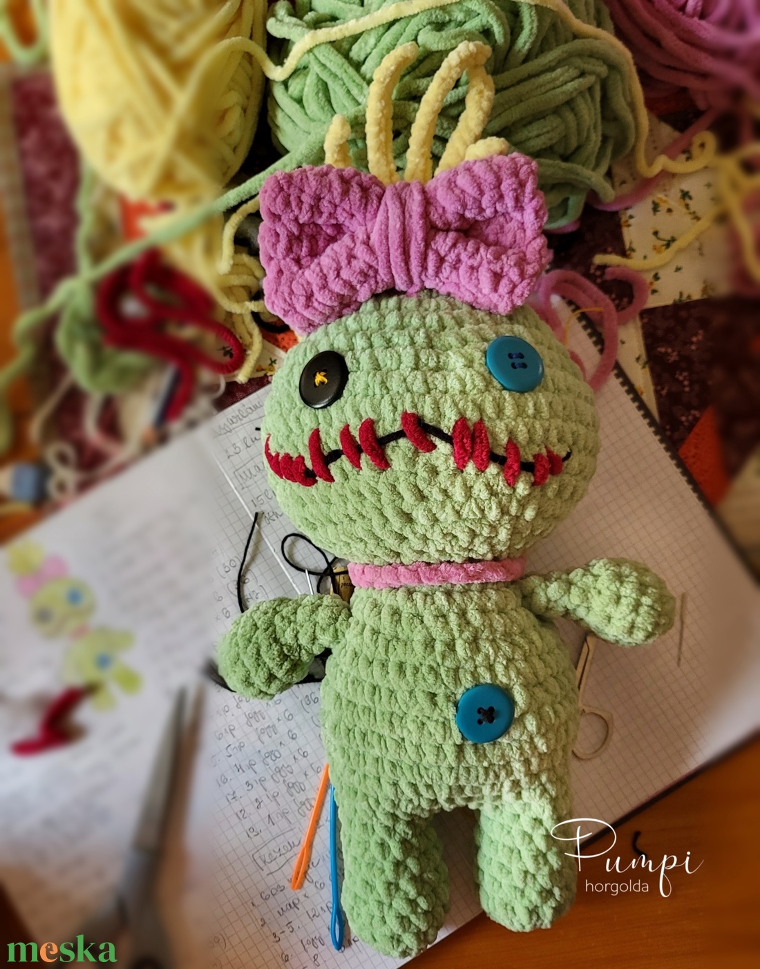 Horgolt Lilo baba (scrump) - játék & sport - plüssállat & játékfigura - plüss mesefigurák - Meska.hu Horgolt Lilo baba (scrump) - játék & sport - plüssállat & játékfigura - plüss mesefigurák - Meska.hu