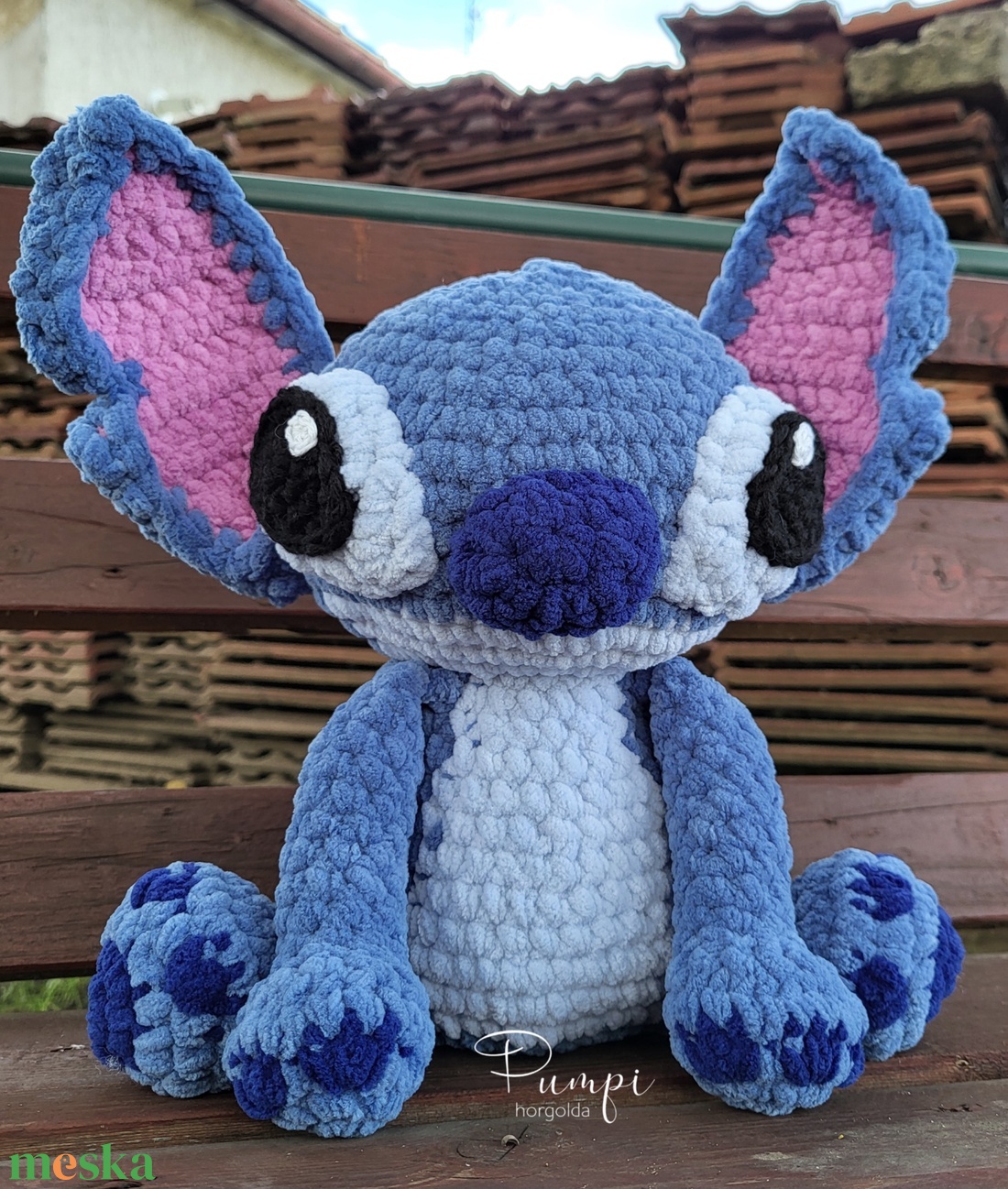 Horgolt Stitch - játék & sport - plüssállat & játékfigura - plüss mesefigurák - Meska.hu Horgolt Stitch - játék & sport - plüssállat & játékfigura - plüss mesefigurák - Meska.hu