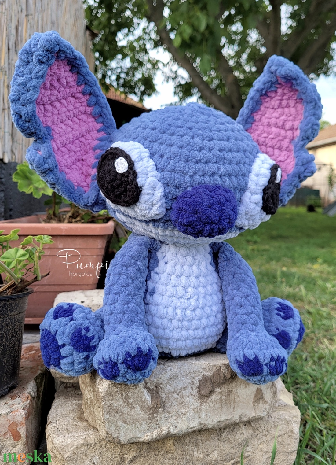 Horgolt Stitch - játék & sport - plüssállat & játékfigura - plüss mesefigurák - Meska.hu Horgolt Stitch - játék & sport - plüssállat & játékfigura - plüss mesefigurák - Meska.hu