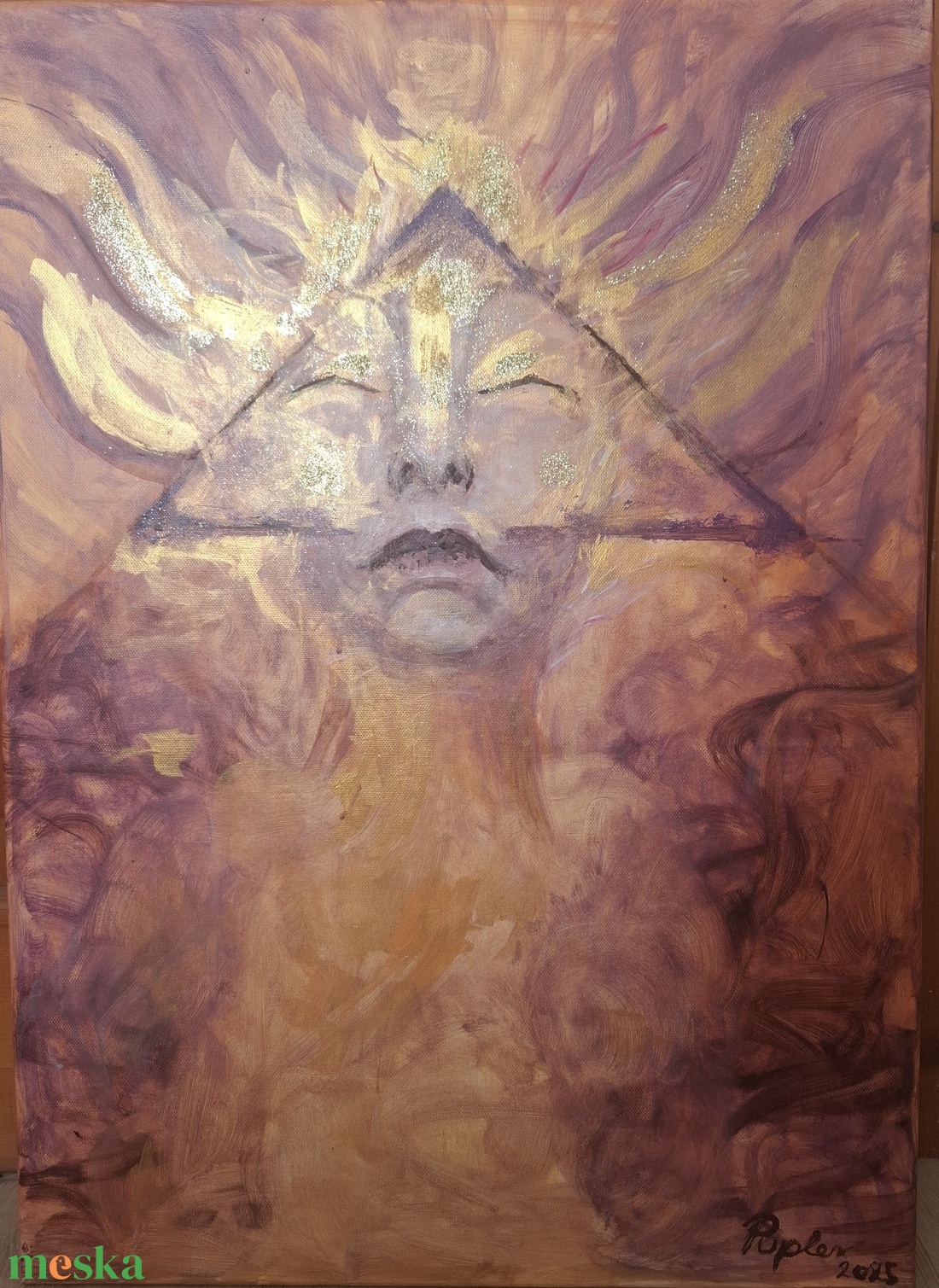 Spiritualis festmény - művészet - festmény - akril - Meska.hu Spiritualis festmény - művészet - festmény - akril - Meska.hu