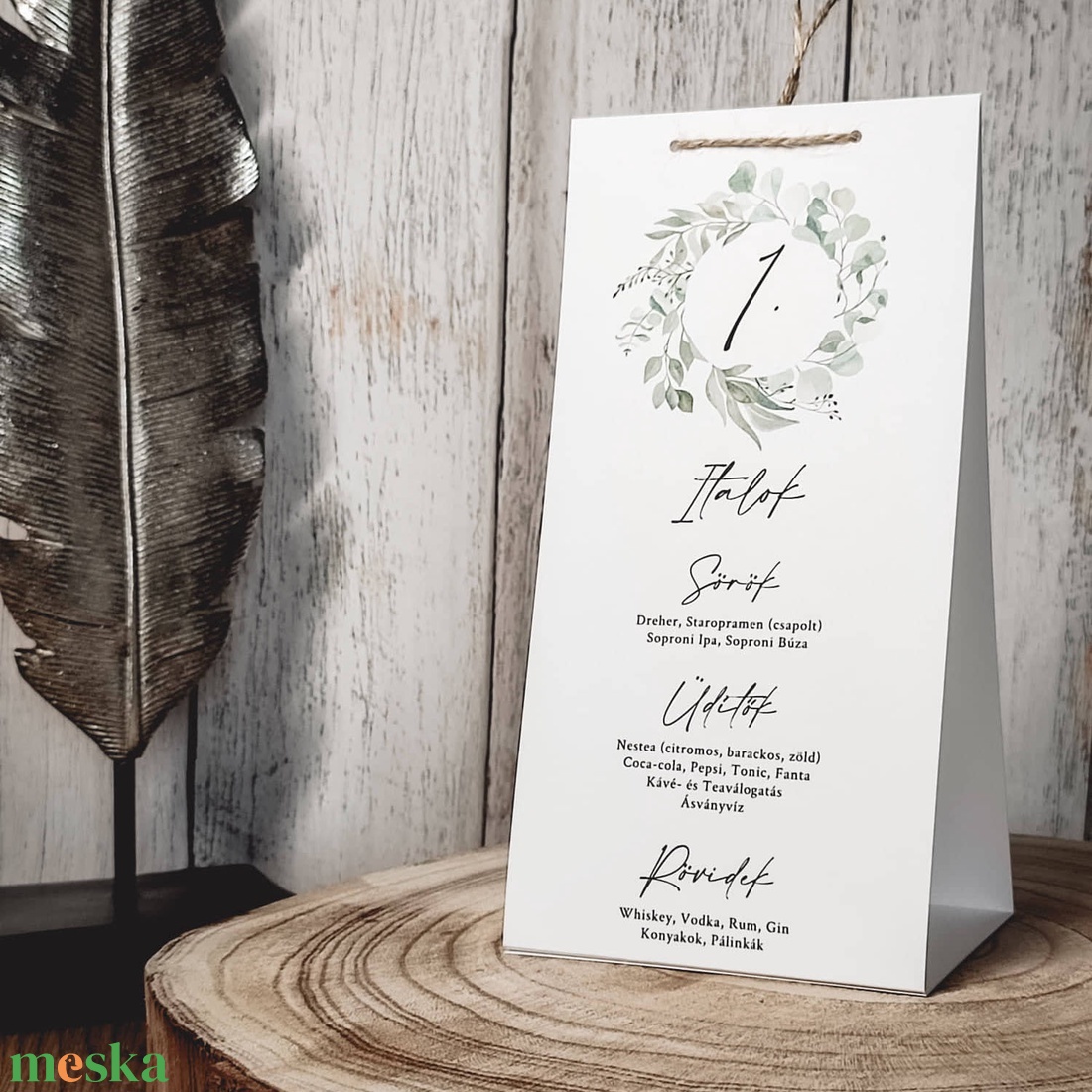 Greenleaf Esküvői Menülap, Zöld Esküvői Menülap, Minimal Esküvői Menülap, Levél Esküvői Menülap - esküvő - meghívó & kártya - menü - Meska.hu Greenleaf Esküvői Menülap, Zöld Esküvői Menülap, Minimal Esküvői Menülap, Levél Esküvői Menülap - esküvő - meghívó & kártya - menü - Meska.hu
