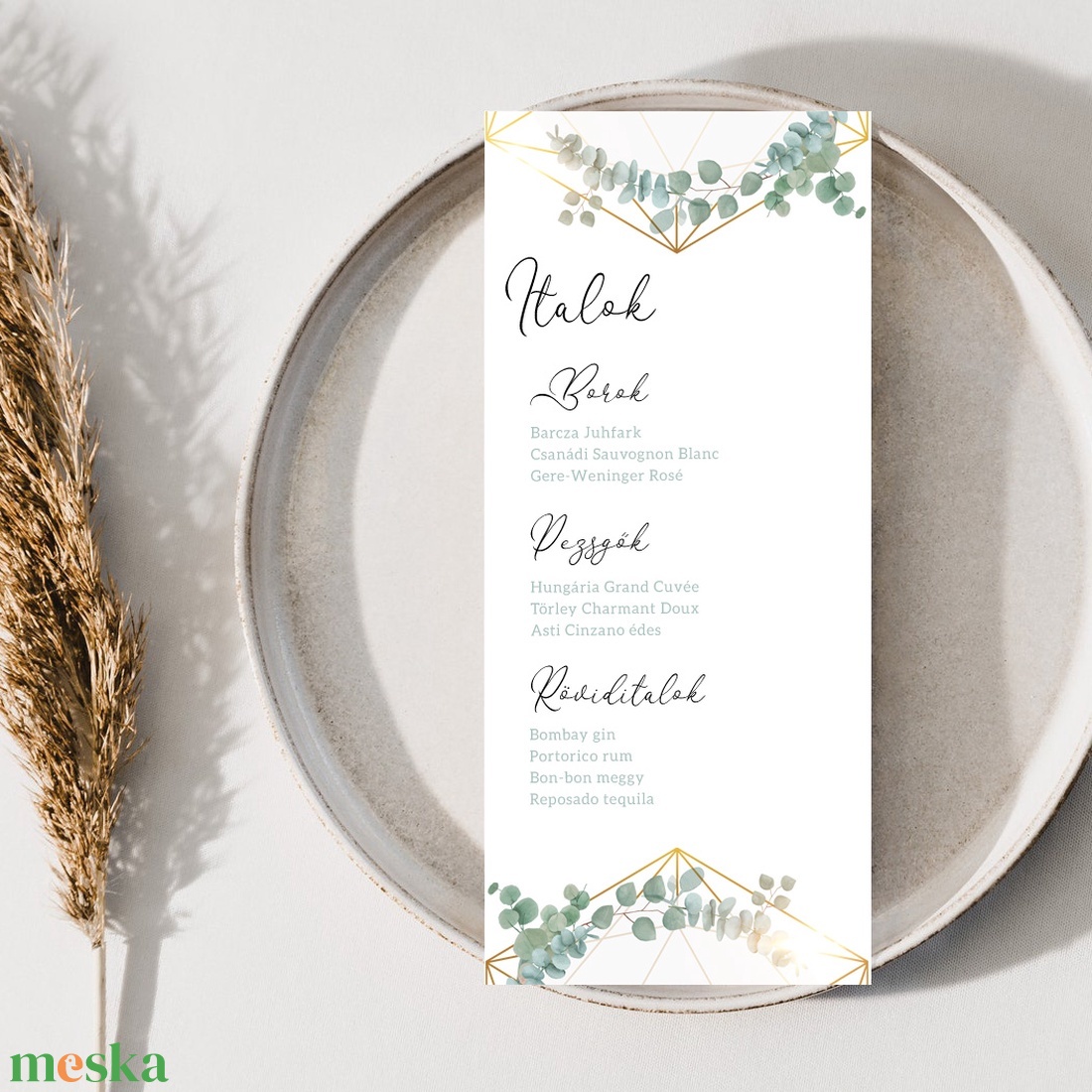 EUCALYPTUS Esküvői Menülap, Levelek Esküvői Menülap, Keretes Esküvői Menülap, Zöld Esküvői Menülap - esküvő - meghívó & kártya - menü - Meska.hu EUCALYPTUS Esküvői Menülap, Levelek Esküvői Menülap, Keretes Esküvői Menülap, Zöld Esküvői Menülap - esküvő - meghívó & kártya - menü - Meska.hu