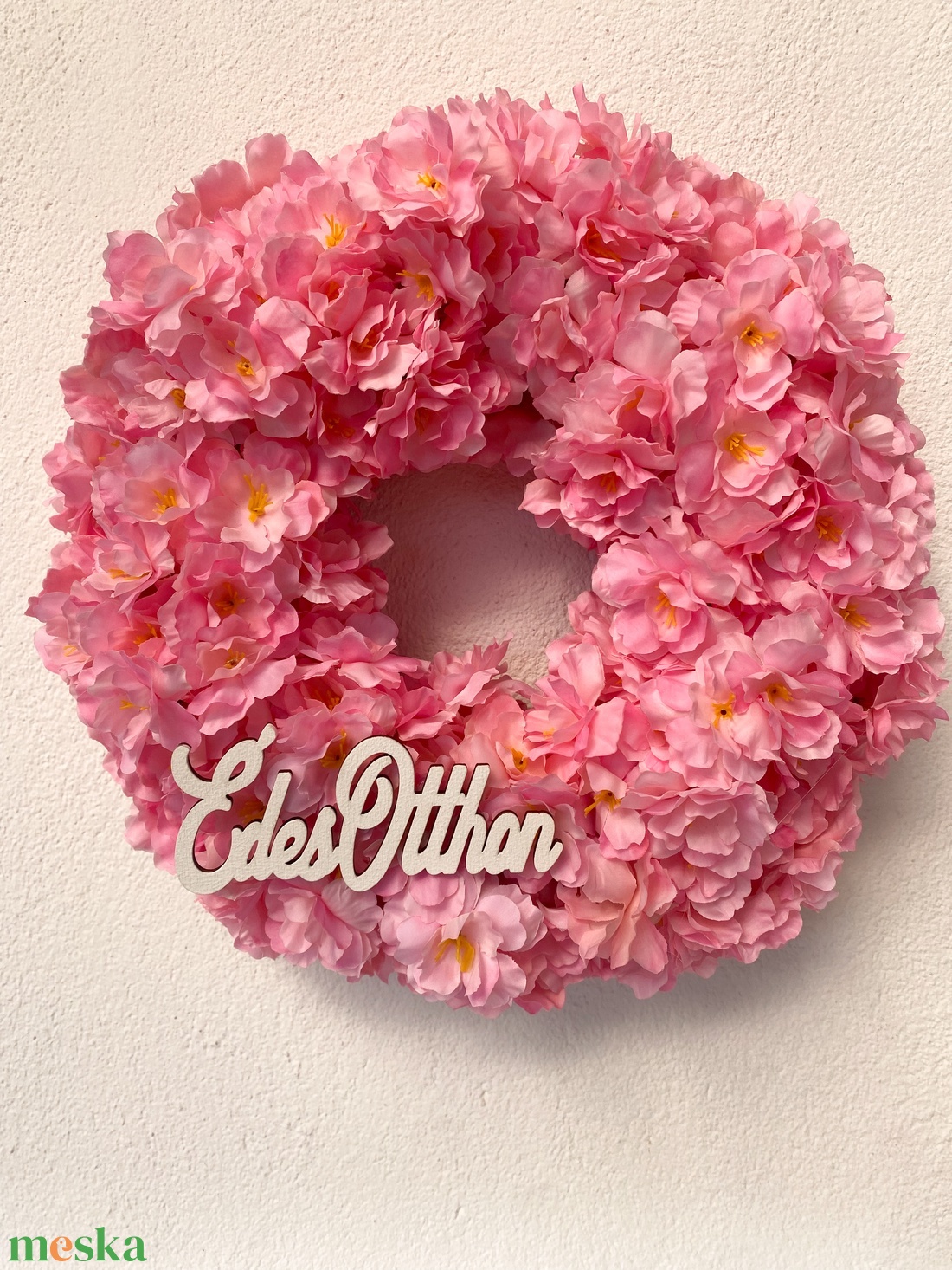 Tavaszi ajtódísz - otthon & életmód - dekoráció - ajtó- és ablak dekoráció - ajtódísz & kopogtató - Meska.hu