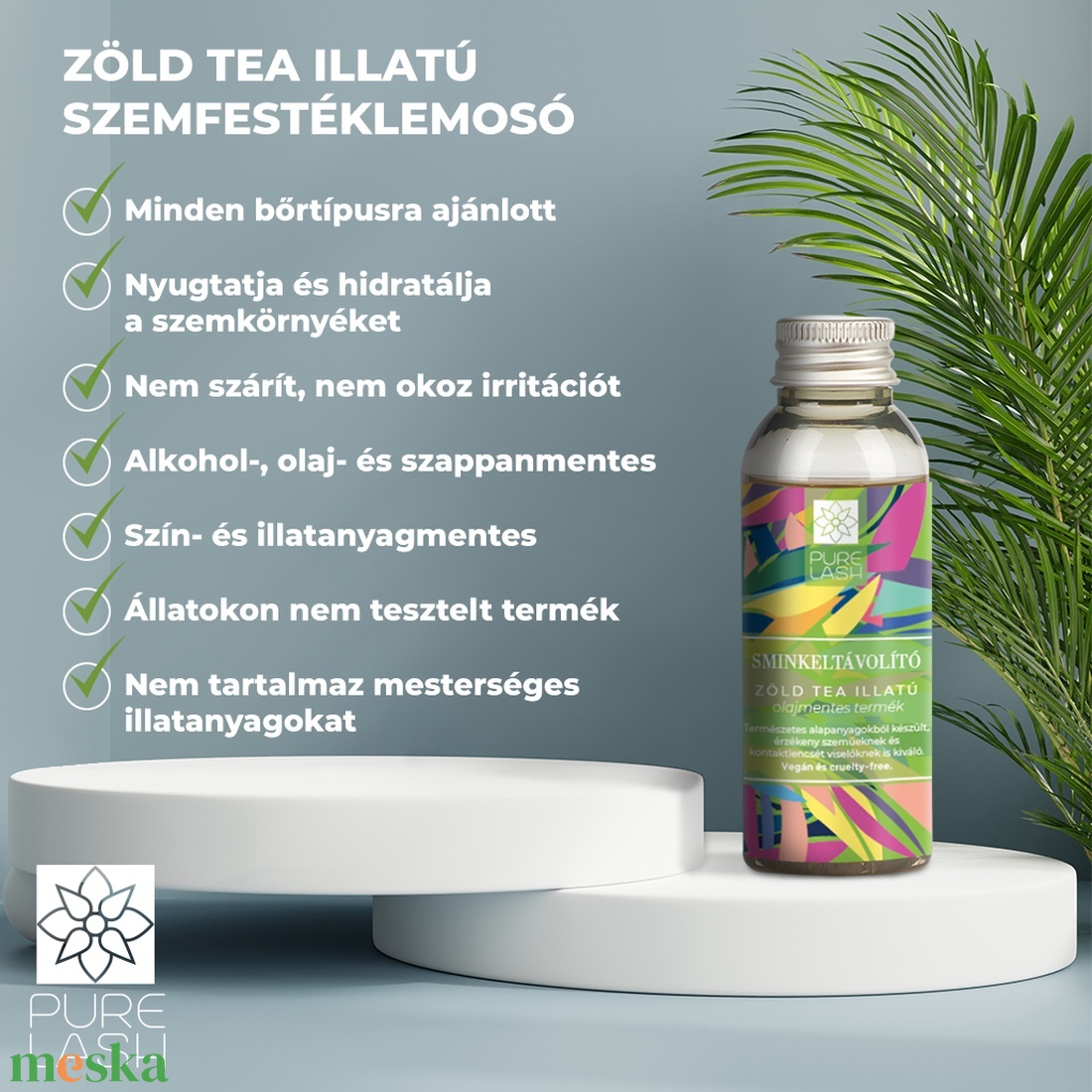 SZEMFESTÉKLEMOSÓ-SMINKELTÁVOLÍTÓ ZÖLD TEA ILLATÚ 30 ML - szépségápolás - testápolás - speciális bőrápolás - Meska.hu SZEMFESTÉKLEMOSÓ-SMINKELTÁVOLÍTÓ ZÖLD TEA ILLATÚ 30 ML - szépségápolás - testápolás - speciális bőrápolás - Meska.hu