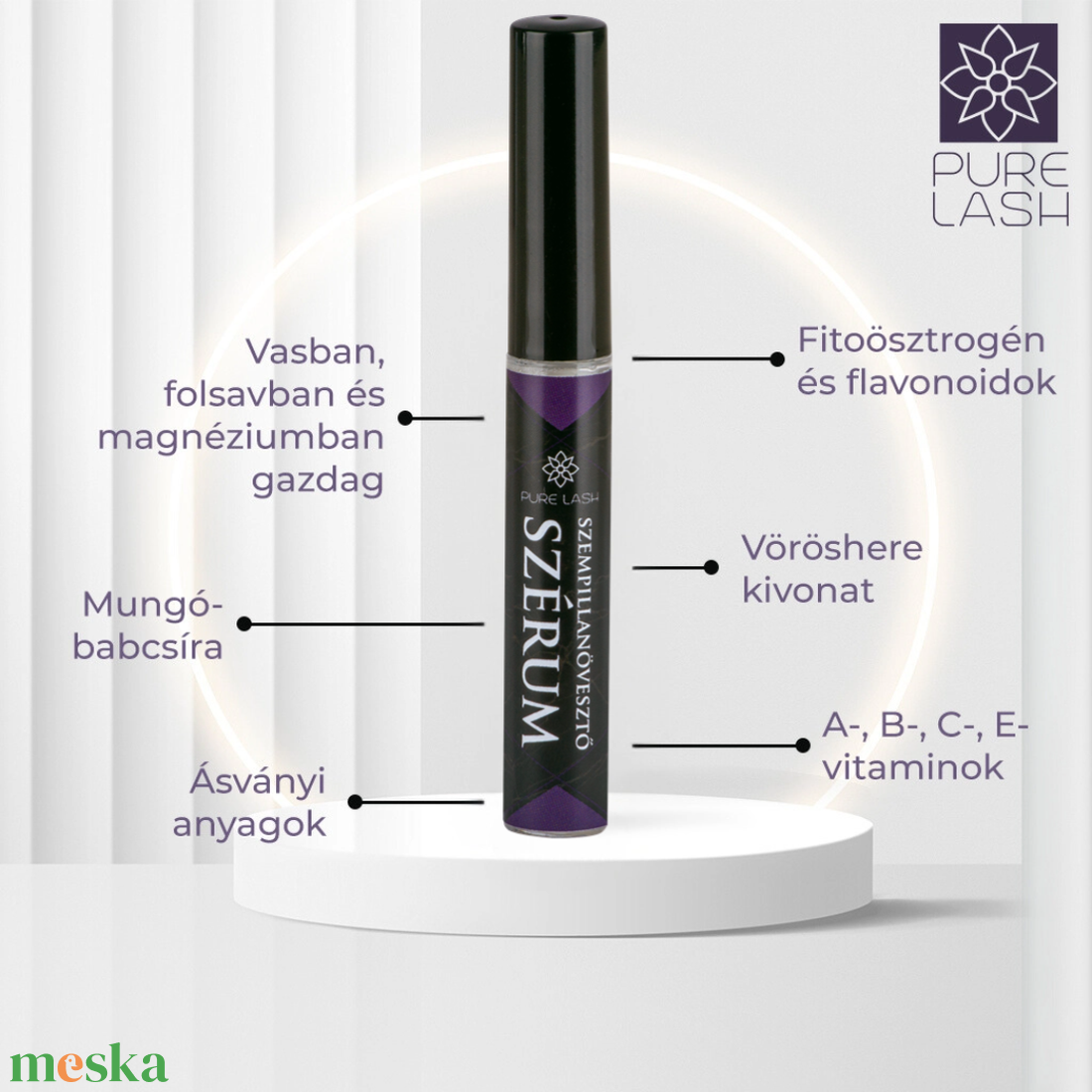 SZEMPILLANÖVESZTŐ CSOMAG; 1 AJÁNDÉK SZÉRUMMAL - szépségápolás - arcápolás - szemkörnyékápolás - Meska.hu