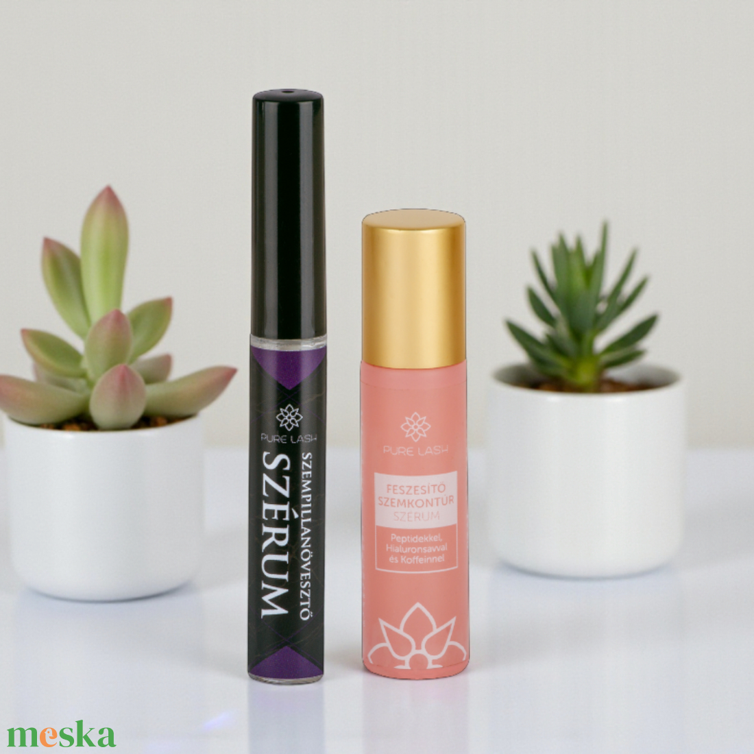 Kettős hatású szérum csomag - szépségápolás - arcápolás - szemkörnyékápolás - Meska.hu