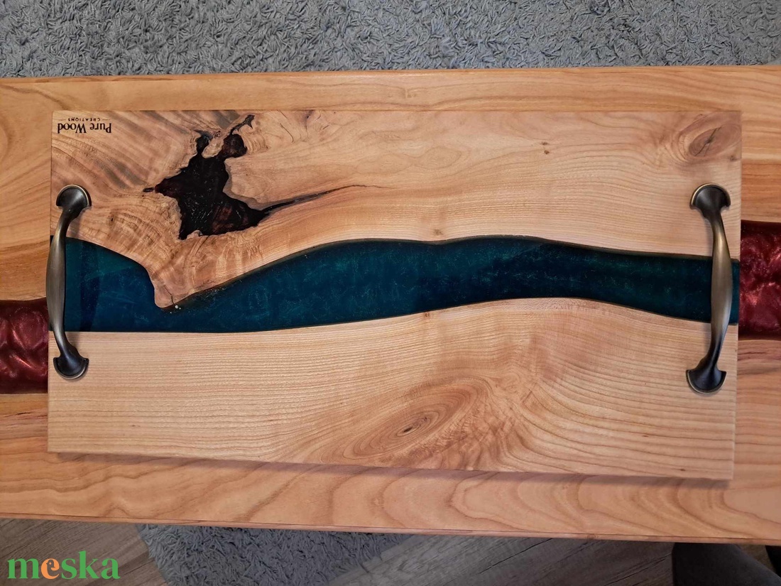 Epoxy kínálótálca Prémium minőség, egyedi design - otthon & életmód - konyhafelszerelés, tálalás - tálalás - kínálótál - Meska.hu Epoxy kínálótálca Prémium minőség, egyedi design - otthon & életmód - konyhafelszerelés, tálalás - tálalás - kínálótál - Meska.hu