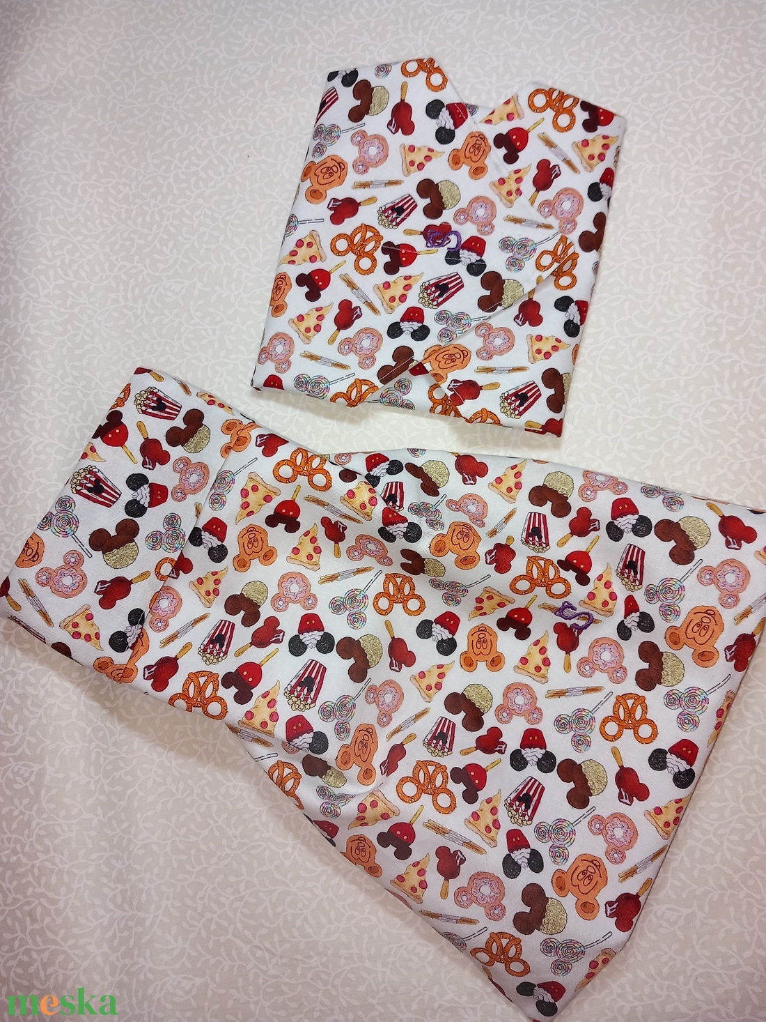 Uzsonnás szett - táska & tok - uzsonna- & ebéd tartó - szendvics csomagoló - Meska.hu