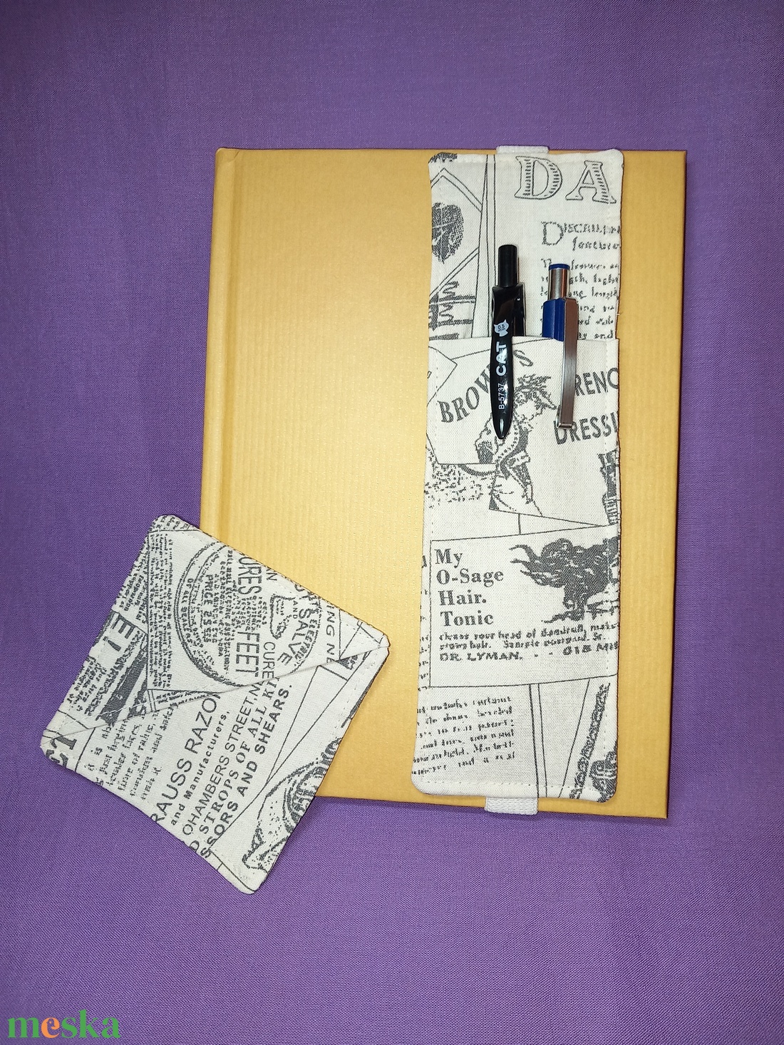 Tolltartó - otthon & életmód - papír, írószer - tolltartó & ceruzatekercs - Meska.hu