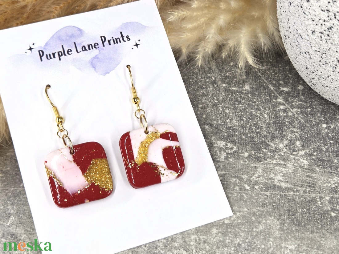 Nemesacél elegáns fülbevaló - ékszer - fülbevaló - fülékszer - Meska.hu