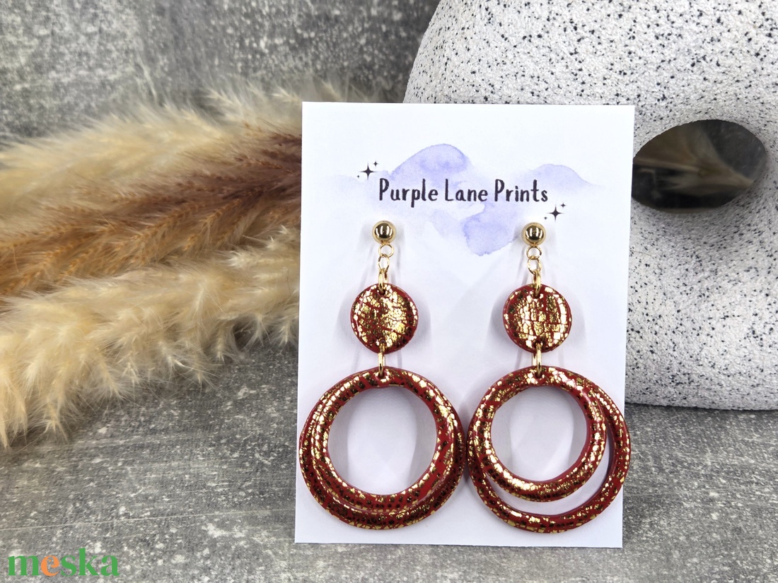 Nemesacél elegáns fülbevaló - ékszer - fülbevaló - fülékszer - Meska.hu