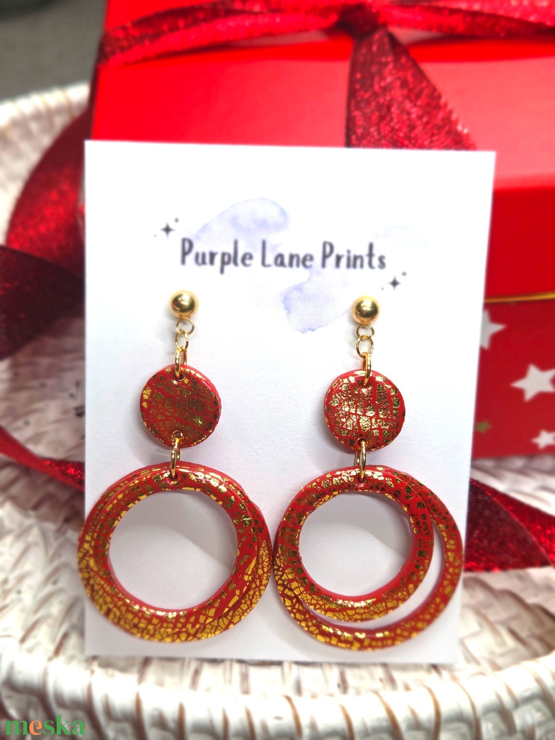 Nemesacél elegáns fülbevaló - ékszer - fülbevaló - fülékszer - Meska.hu