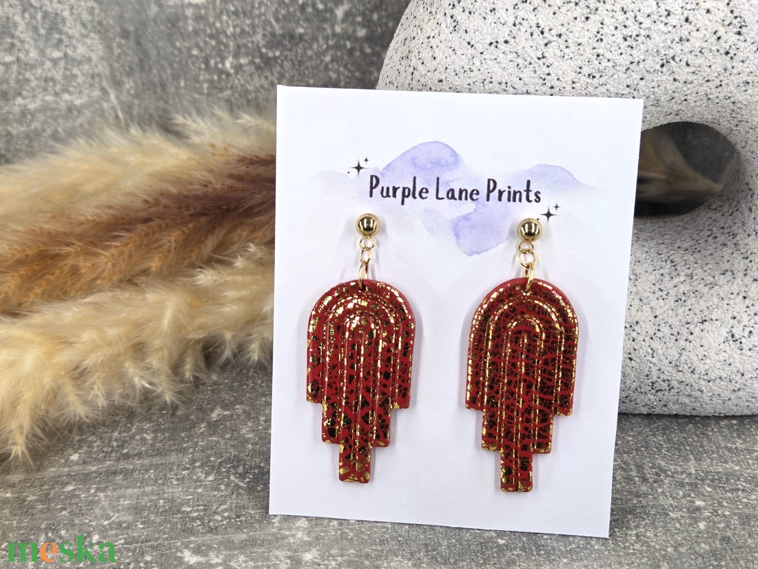 Nemesacél elegáns fülbevaló - ékszer - fülbevaló - fülékszer - Meska.hu