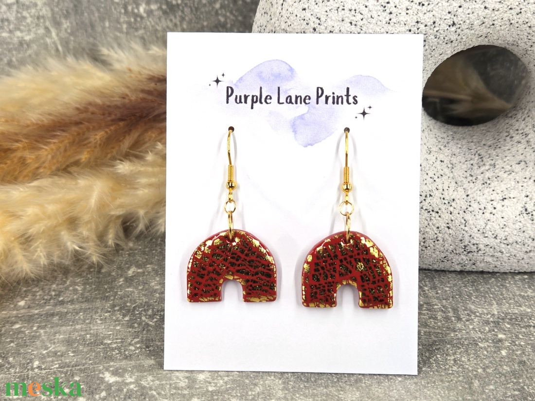 Nemesacél elegáns fülbevaló - ékszer - fülbevaló - fülékszer - Meska.hu