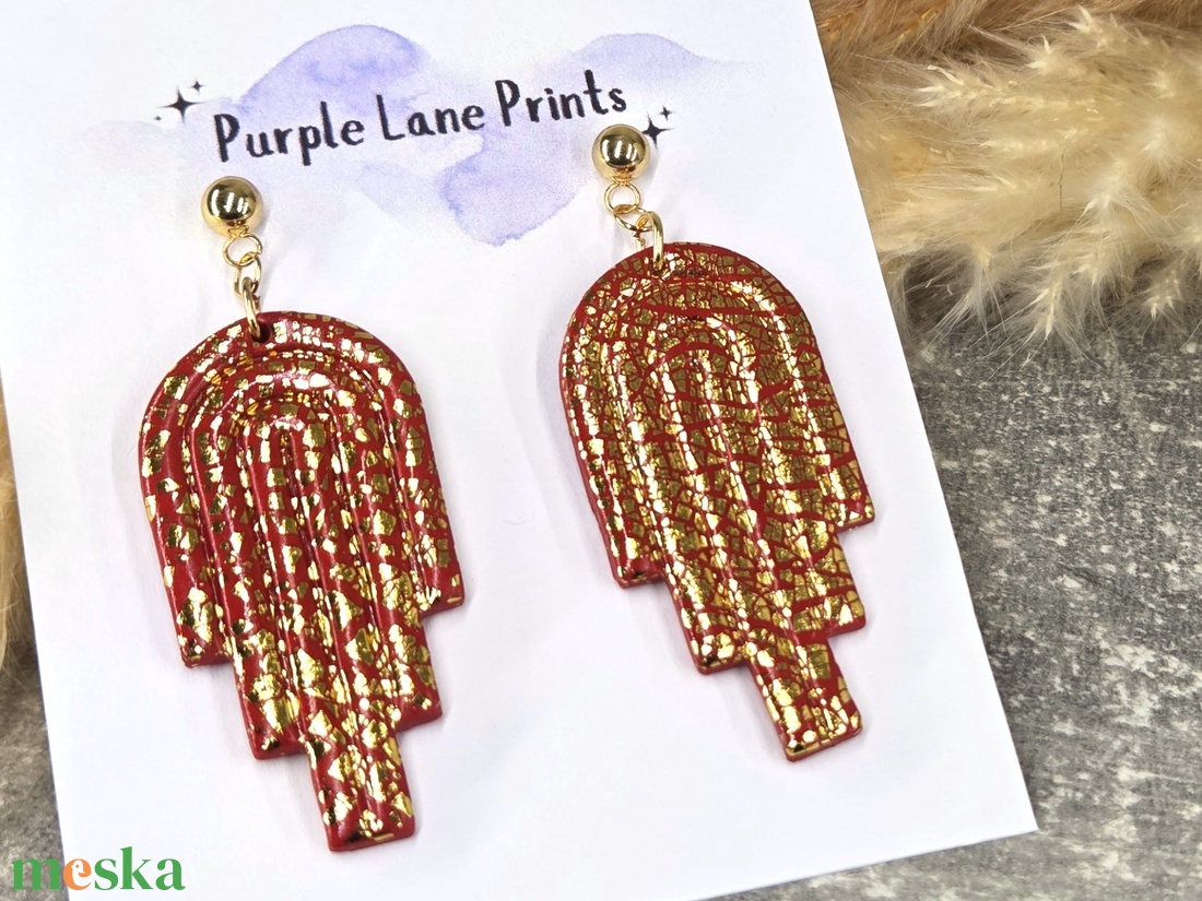 Nemesacél elegáns fülbevaló - ékszer - fülbevaló - fülékszer - Meska.hu