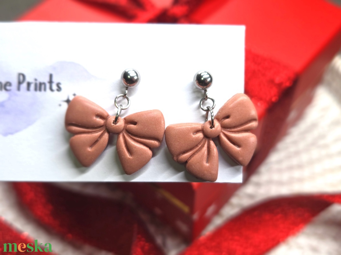 Nemesacél elegáns fülbevaló - ékszer - fülbevaló - fülékszer - Meska.hu