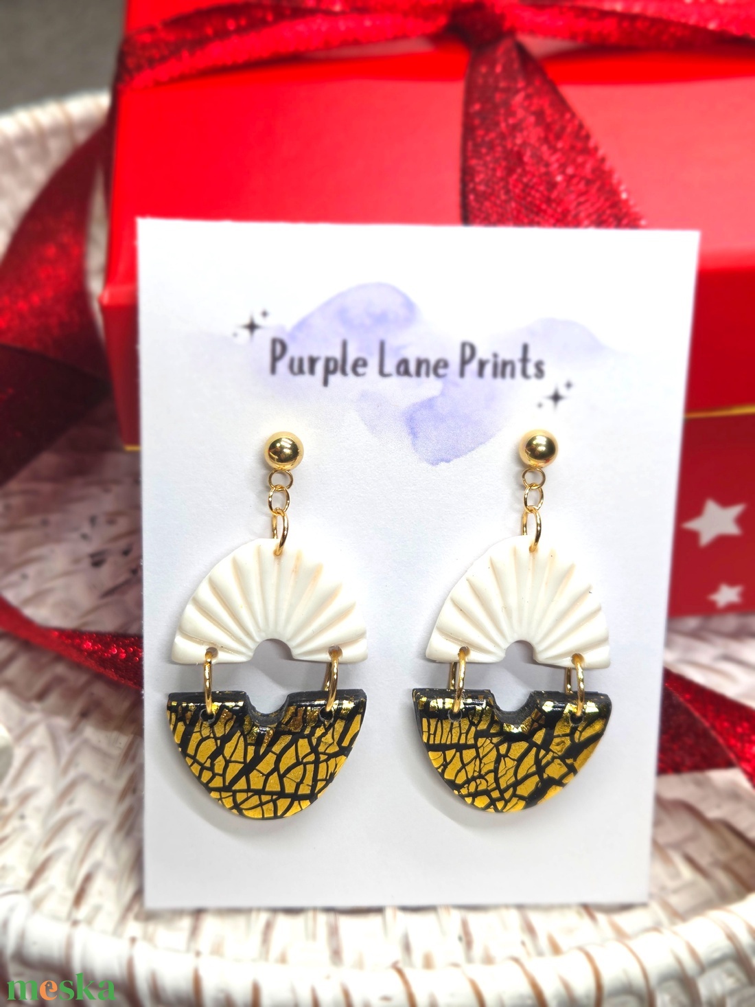 Nemesacél elegáns fülbevaló - ékszer - fülbevaló - fülékszer - Meska.hu