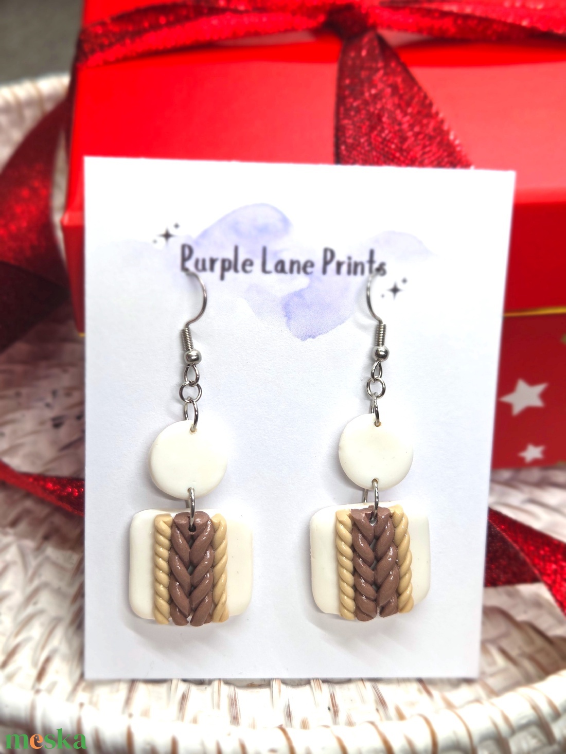 Nemesacél elegáns fülbevaló - ékszer - fülbevaló - fülékszer - Meska.hu