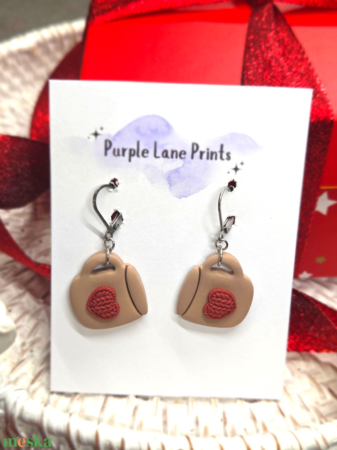 Nemesacél elegáns fülbevaló - ékszer - fülbevaló - fülékszer - Meska.hu