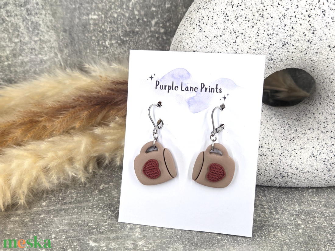 Nemesacél elegáns fülbevaló - ékszer - fülbevaló - fülékszer - Meska.hu