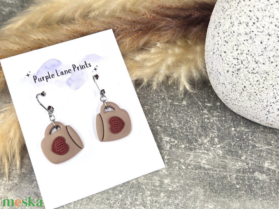 Nemesacél elegáns fülbevaló - ékszer - fülbevaló - fülékszer - Meska.hu