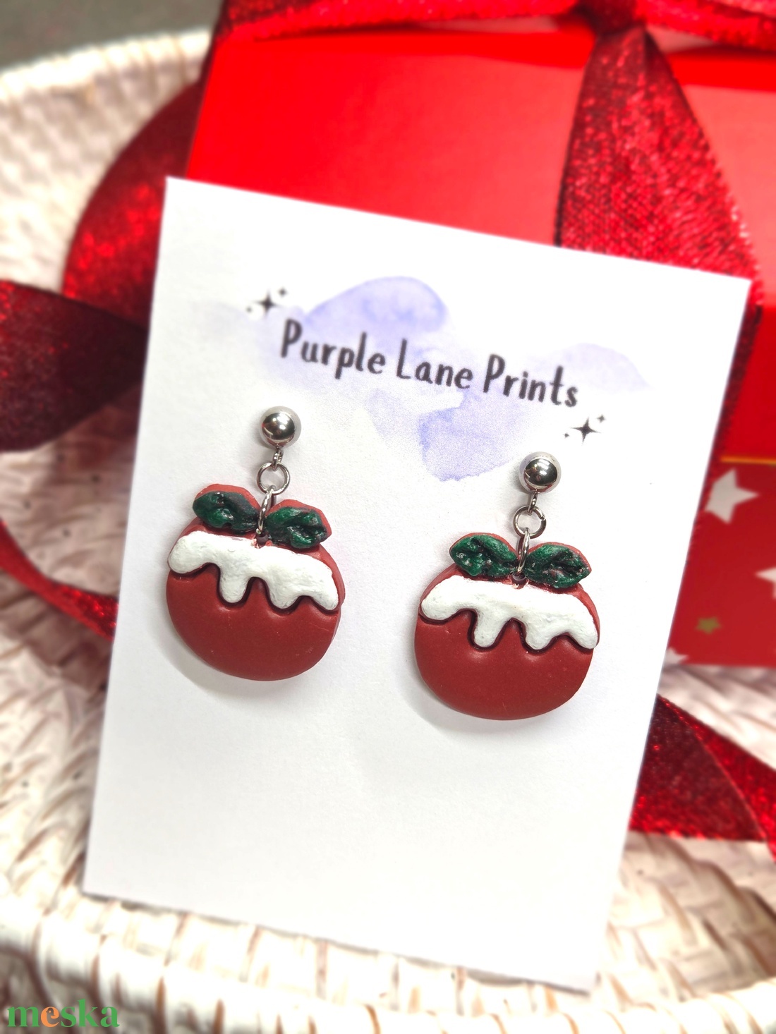 Nemesacél elegáns fülbevaló - ékszer - fülbevaló - fülékszer - Meska.hu