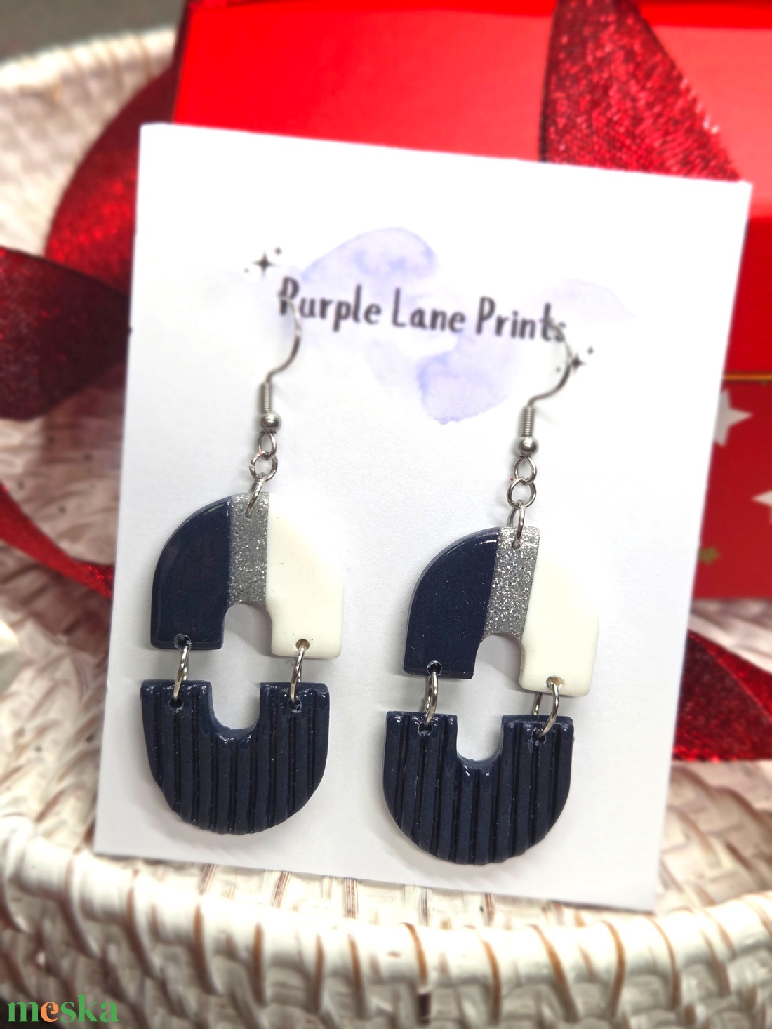 Nemesacél elegáns fülbevaló - ékszer - fülbevaló - fülékszer - Meska.hu