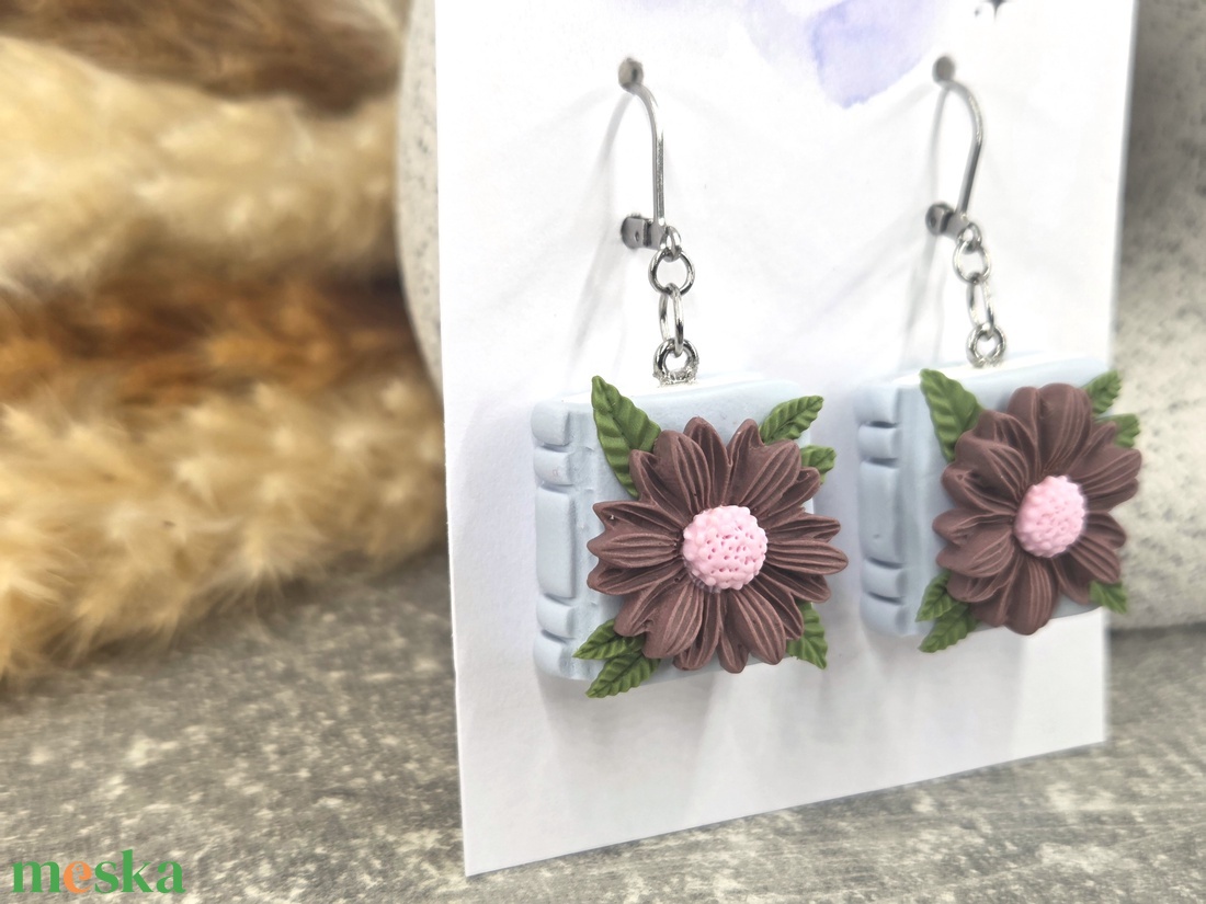 Nemesacél elegáns fülbevaló - ékszer - fülbevaló - fülékszer - Meska.hu