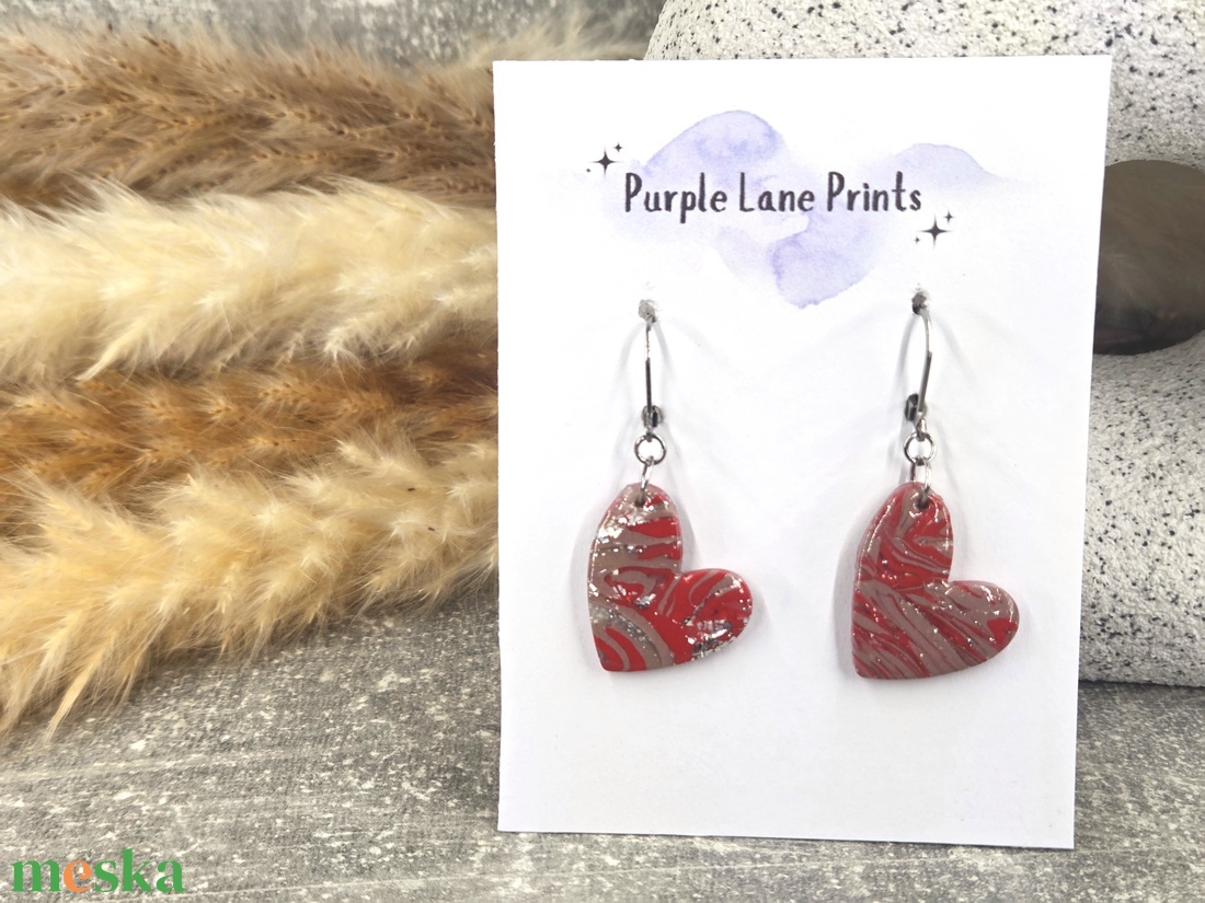 Nemesacél elegáns fülbevaló - ékszer - fülbevaló - fülékszer - Meska.hu