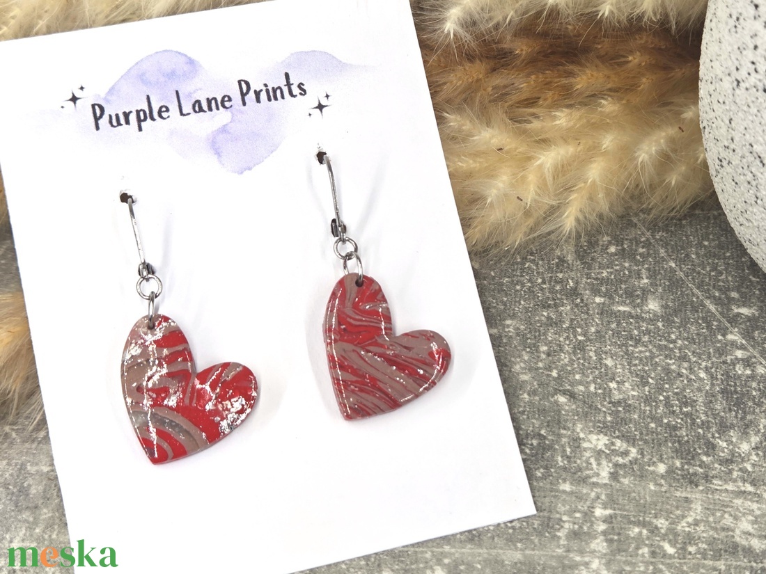 Nemesacél elegáns fülbevaló - ékszer - fülbevaló - fülékszer - Meska.hu