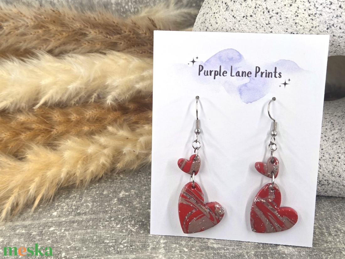 Nemesacél elegáns fülbevaló - ékszer - fülbevaló - fülékszer - Meska.hu